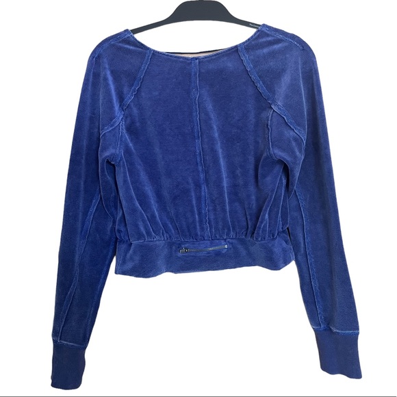 Free People Movement Cropped Long sleeve Ribbed Top - Picture 8 of 9